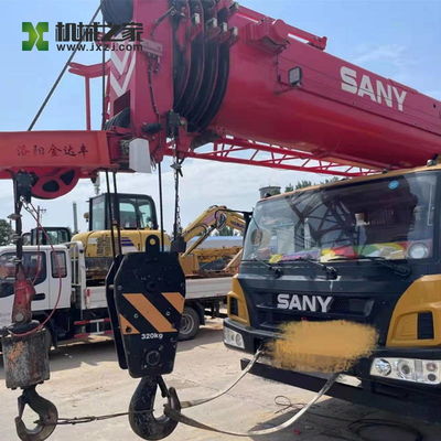 Used Truck Crane with 3 Section Jib 13 - 45m Maximum Lifting Height and 24-hour Online Quality Service